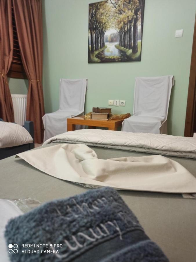 Athena'S Luxury Place Agria Bagian luar foto