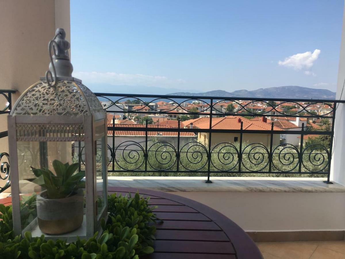 Athena'S Luxury Place Agria Bagian luar foto